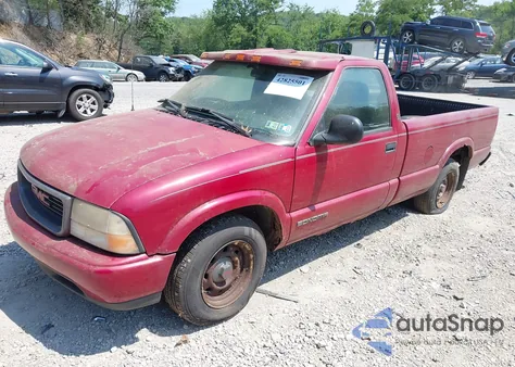 1998 GMC Sonoma Sl из США, поврежденный, VIN 1GTCS14X6WK516879